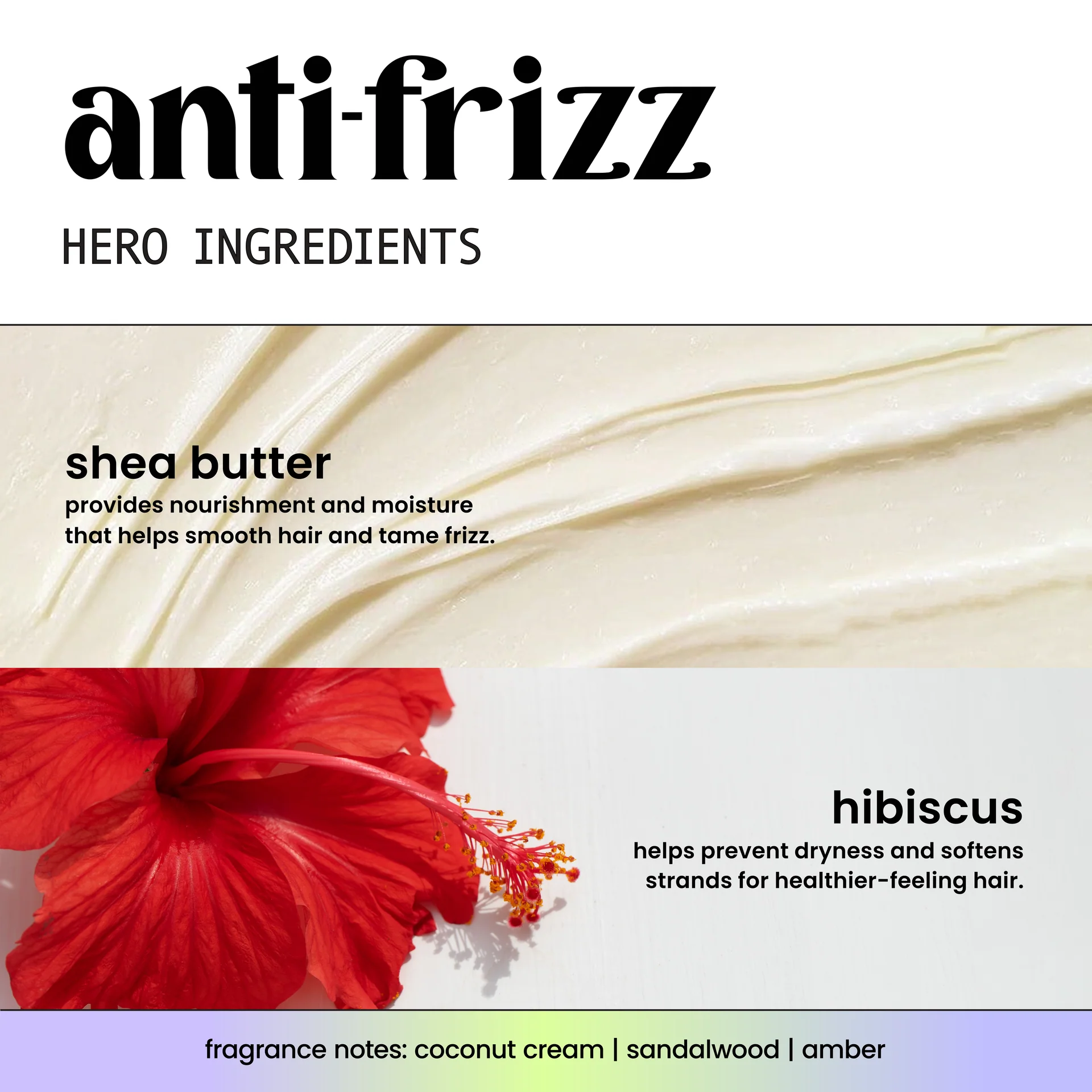 Anti-Frizz + Shea Butter & Hibiscus Oil Deep Conditioner - Image 4