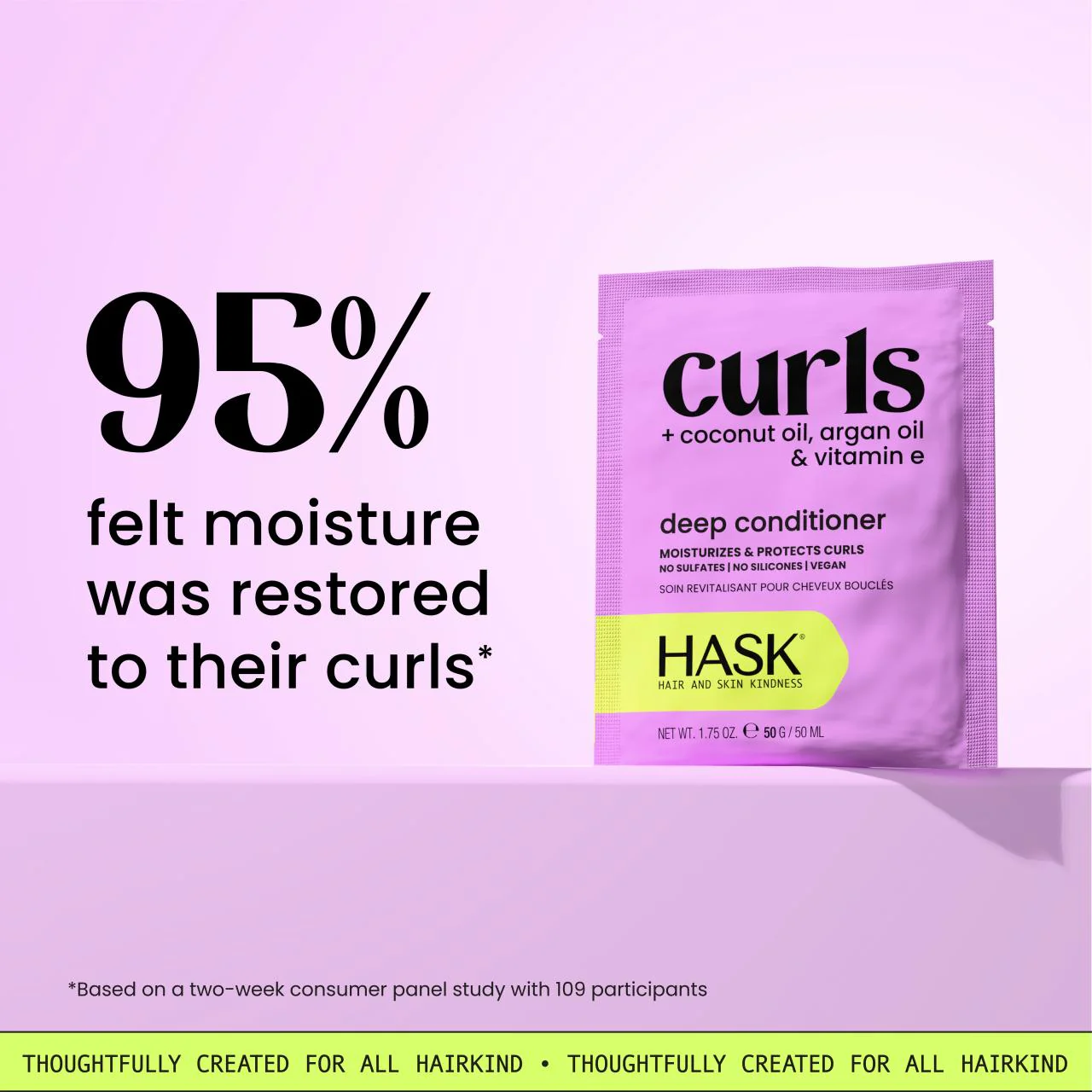 Curls + Coconut Oil, Argan Oil & Vitamin E Deep Conditioner - Image 6