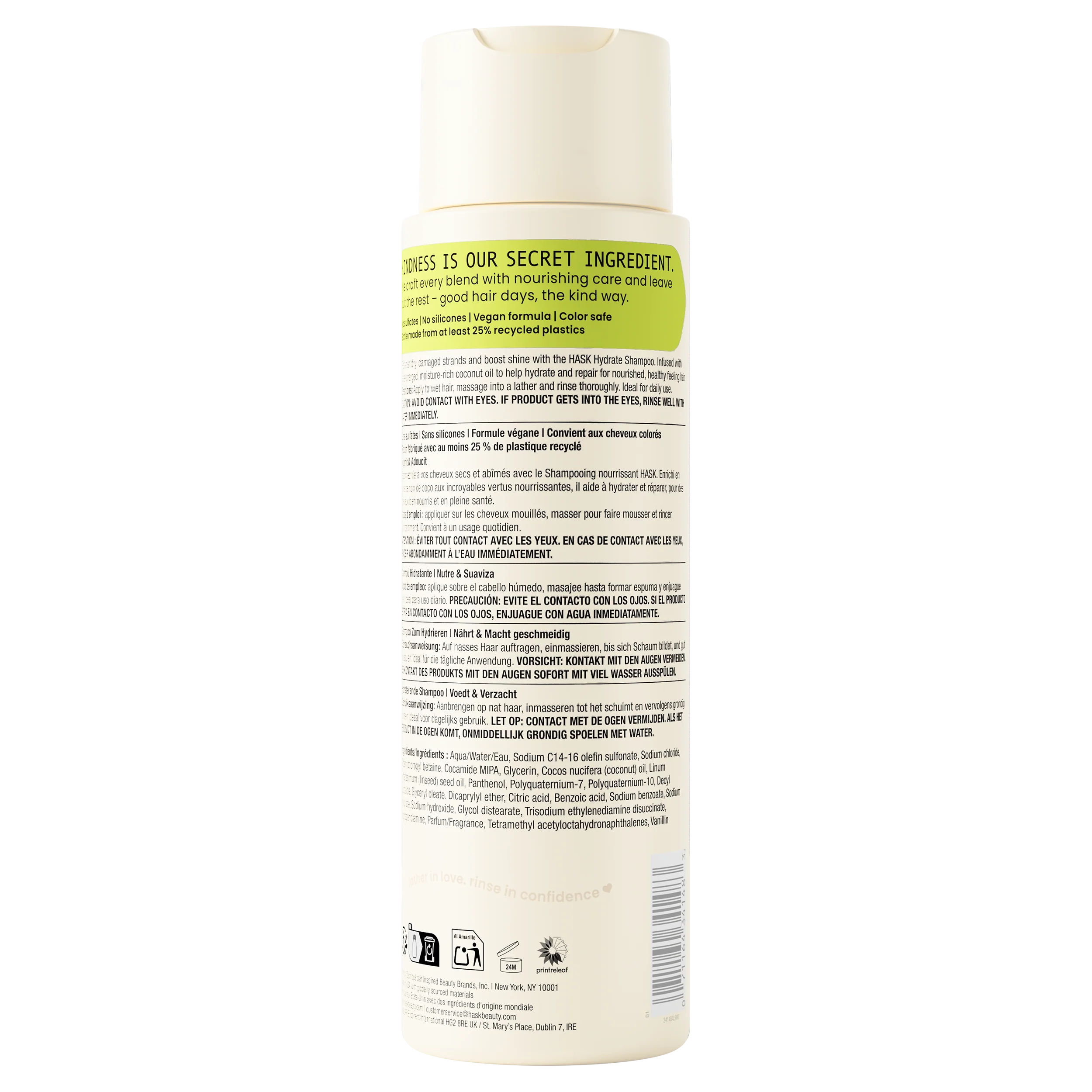 Hydrate + Coconut Oil Shampoo - Image 10