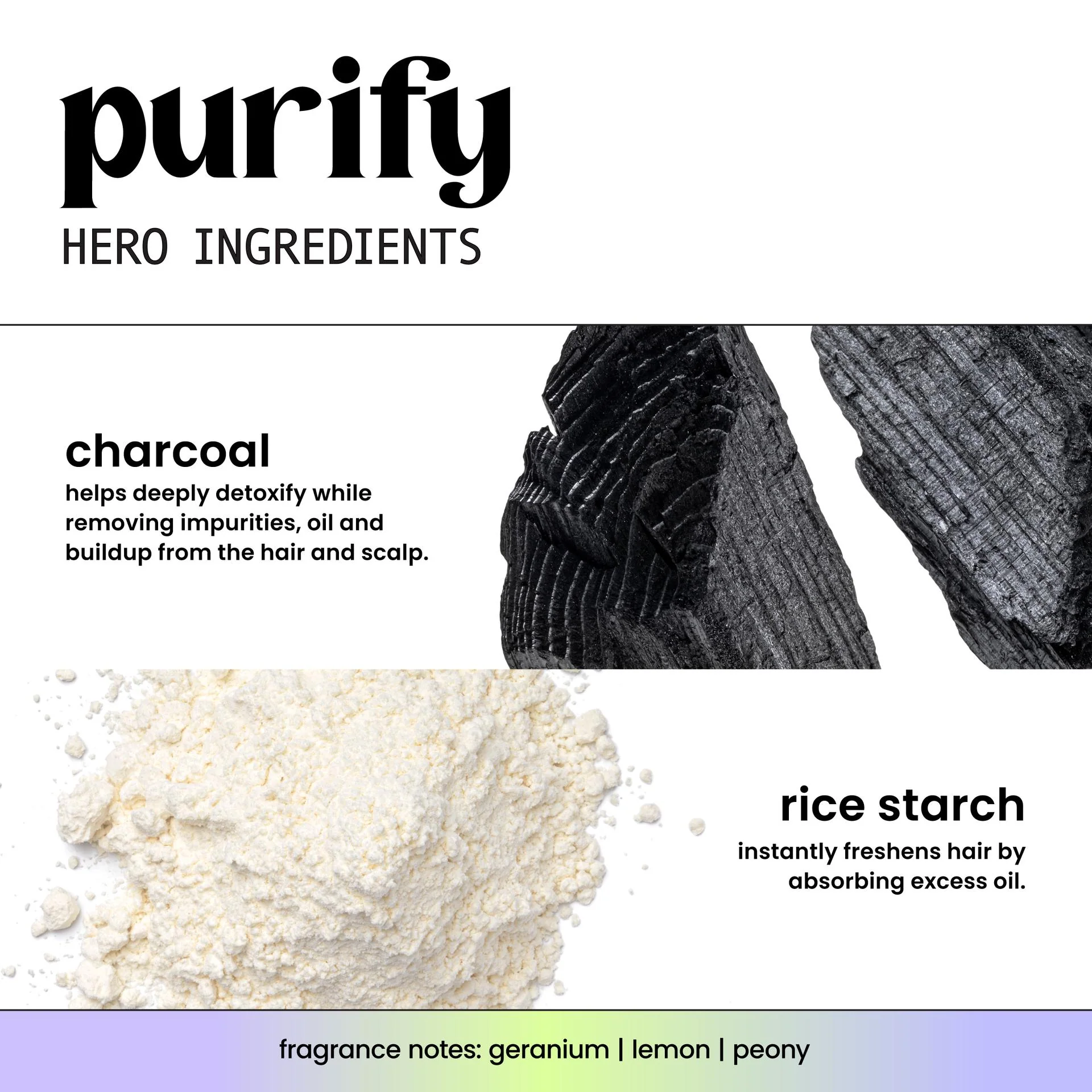 Purify + Charcoal Dry Shampoo 4.3 oz - Image 5