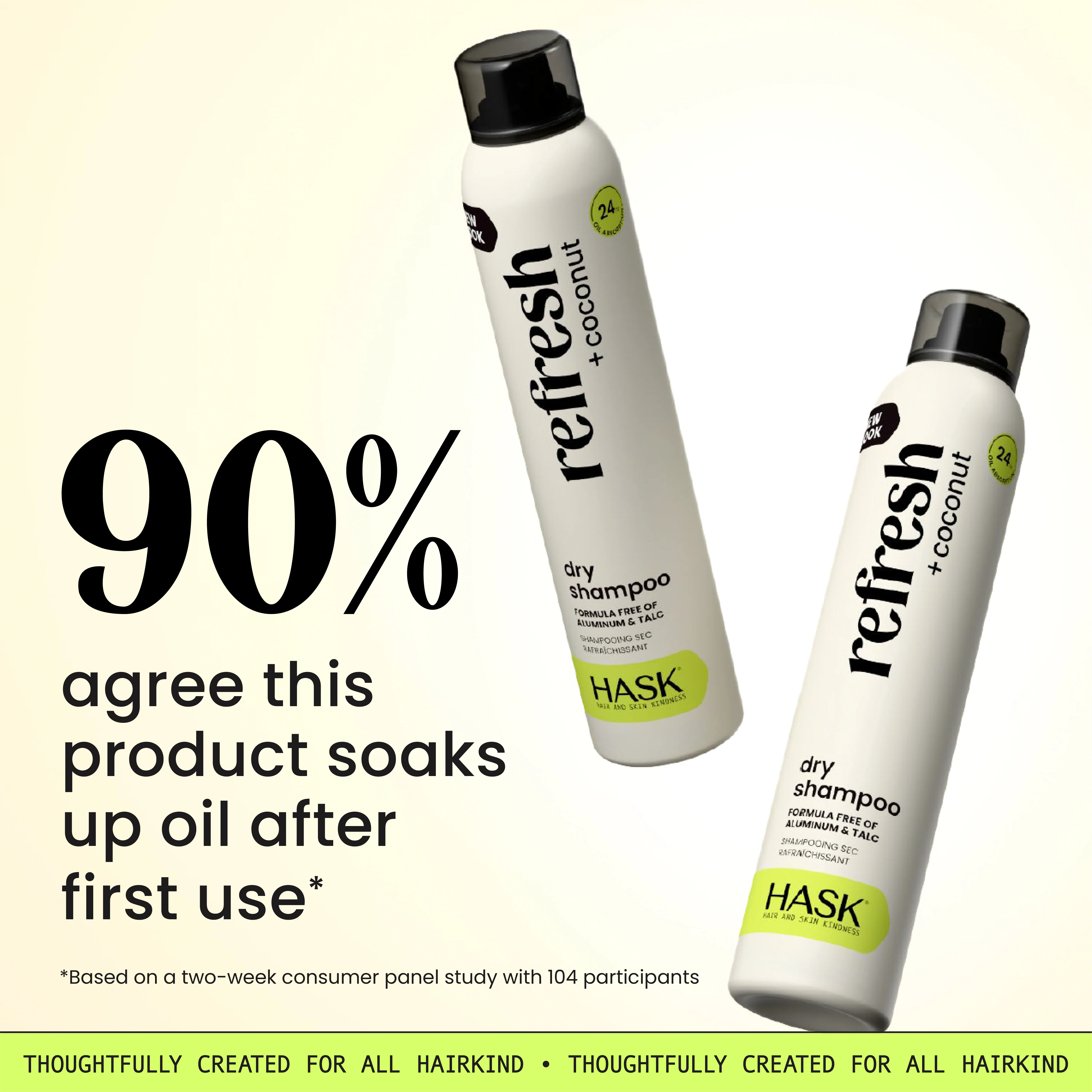 Refresh + Coconut Oil Dry Shampoo 4.3 oz - Image 6