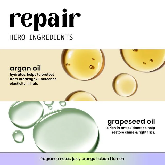 Repair + Argan Hair Hair Oil 2 oz - Image 4