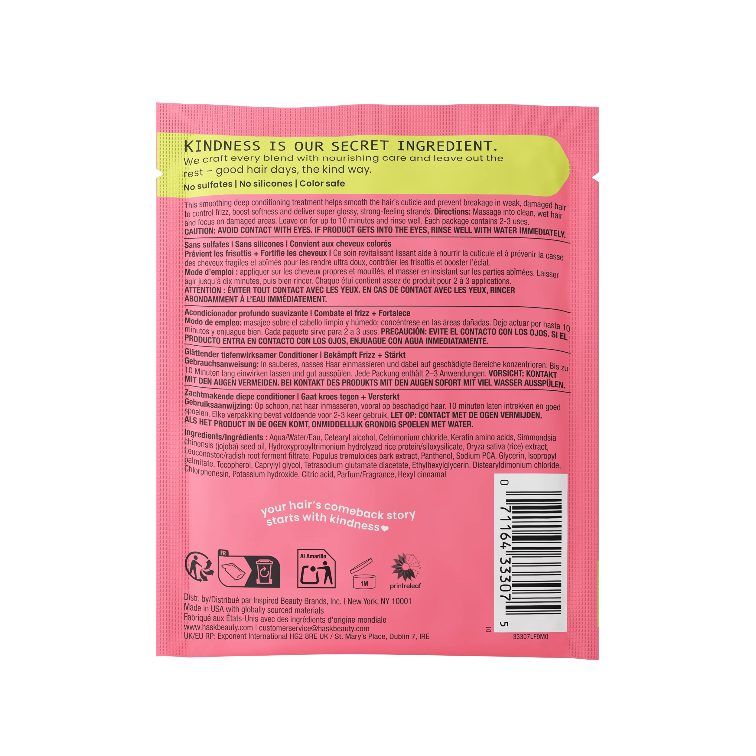 Smooth + Keratin & Jojoba Oil Deep Conditioner - Image 10