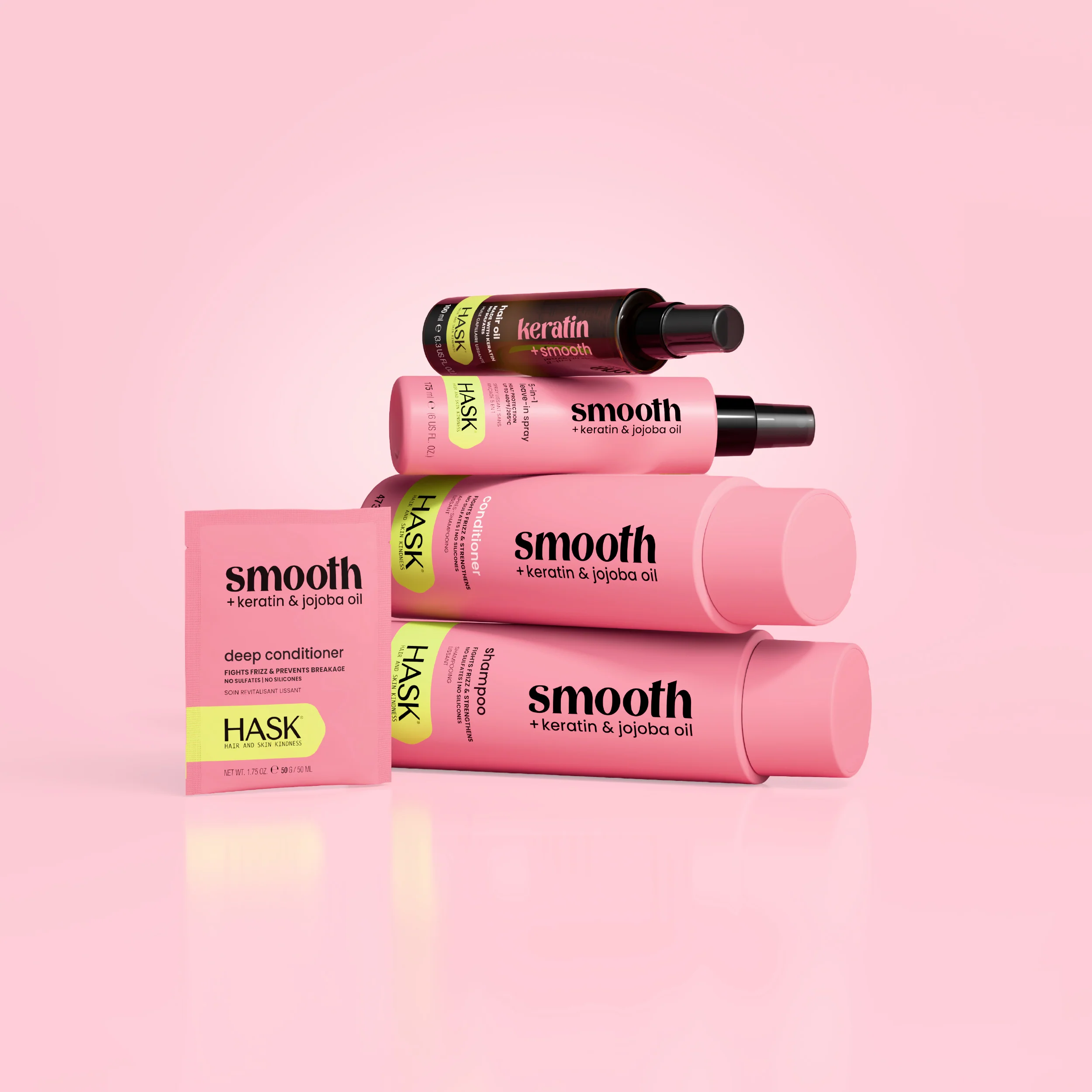 Smooth + Keratin & Jojoba Oil Deep Conditioner - Image 8