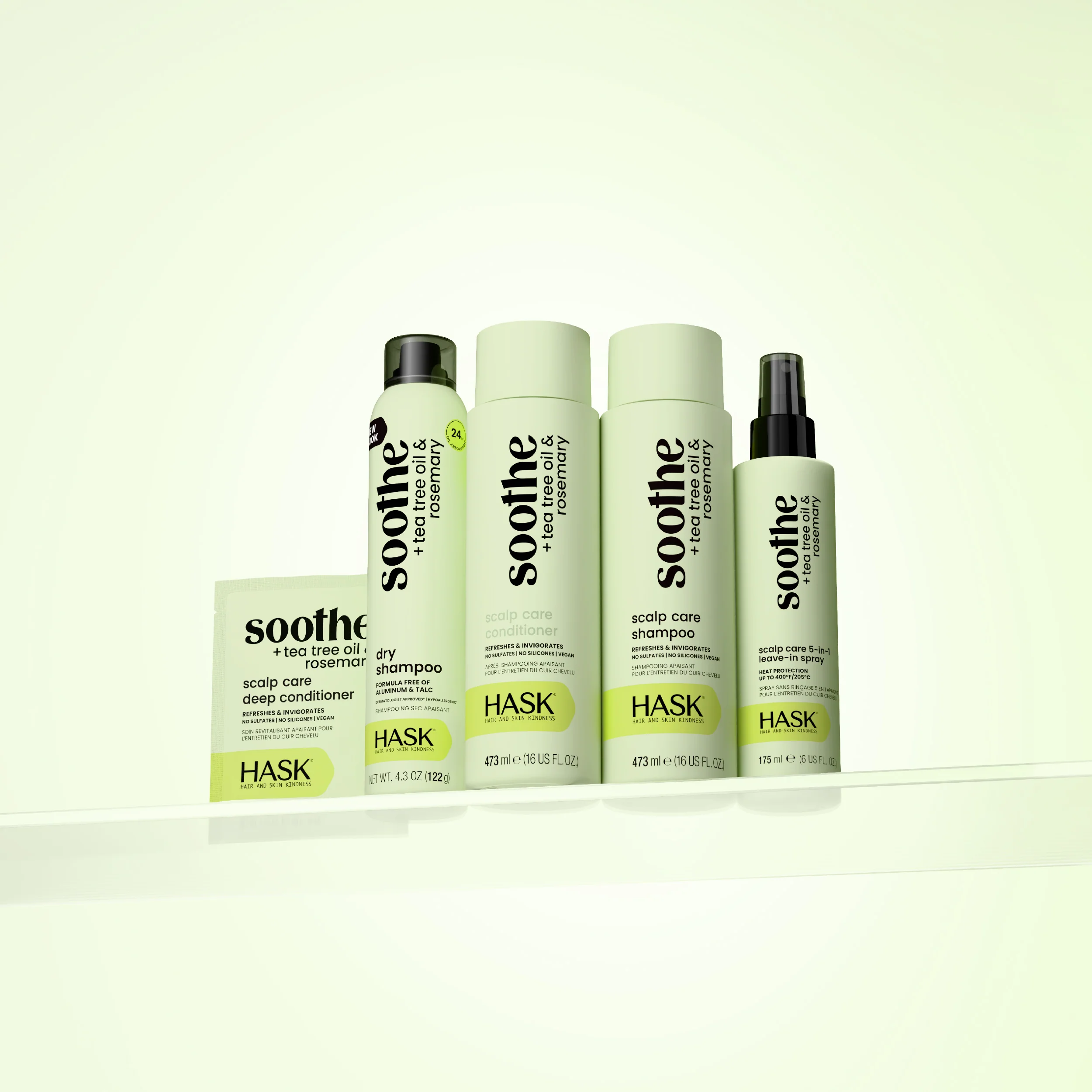 Soothe + Tea Tree Oil & Rosemary Dry Shampoo 4.3 oz - Image 7