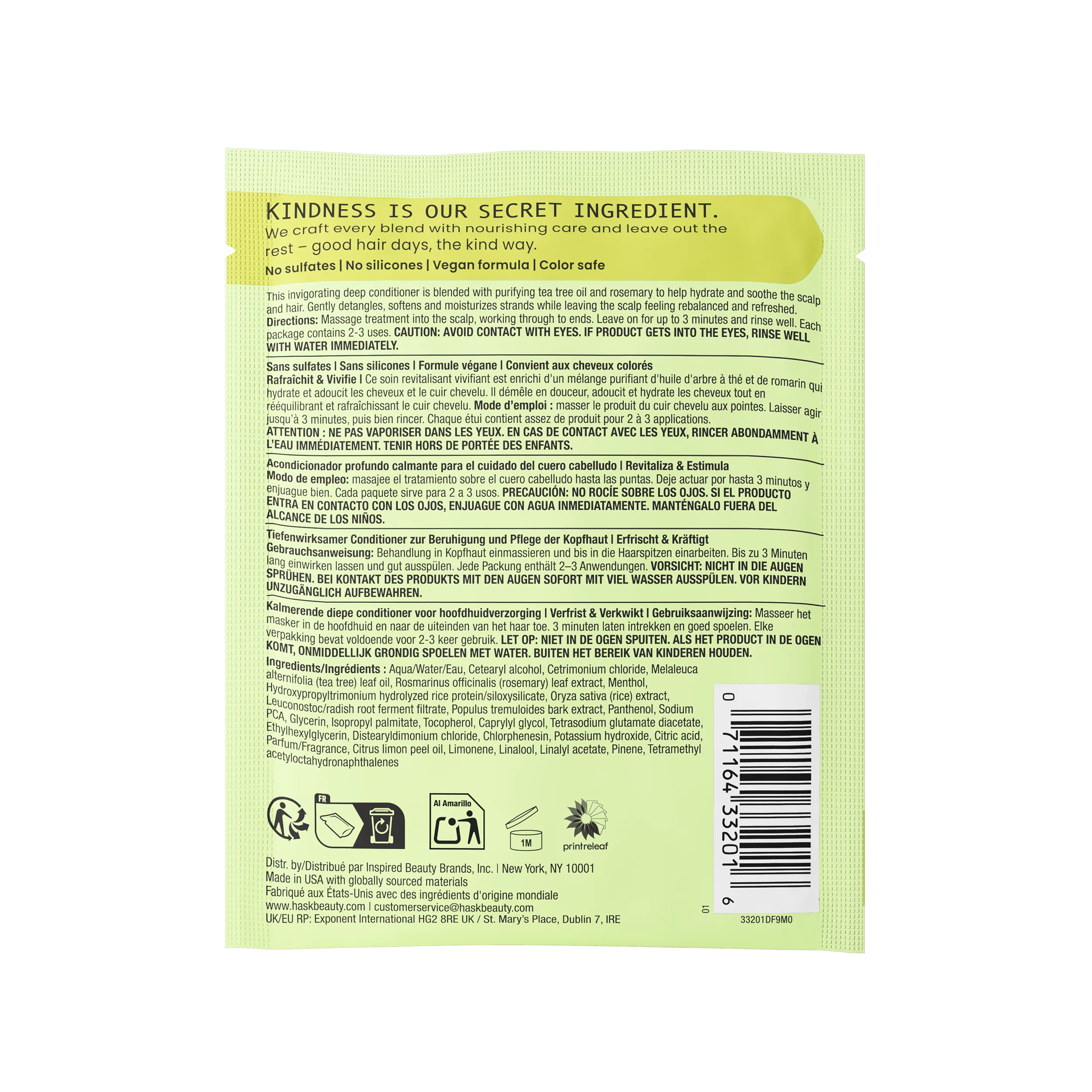 Soothe + Tea Tree Oil & Rosemary Scalp Care Deep Conditioner - Image 10